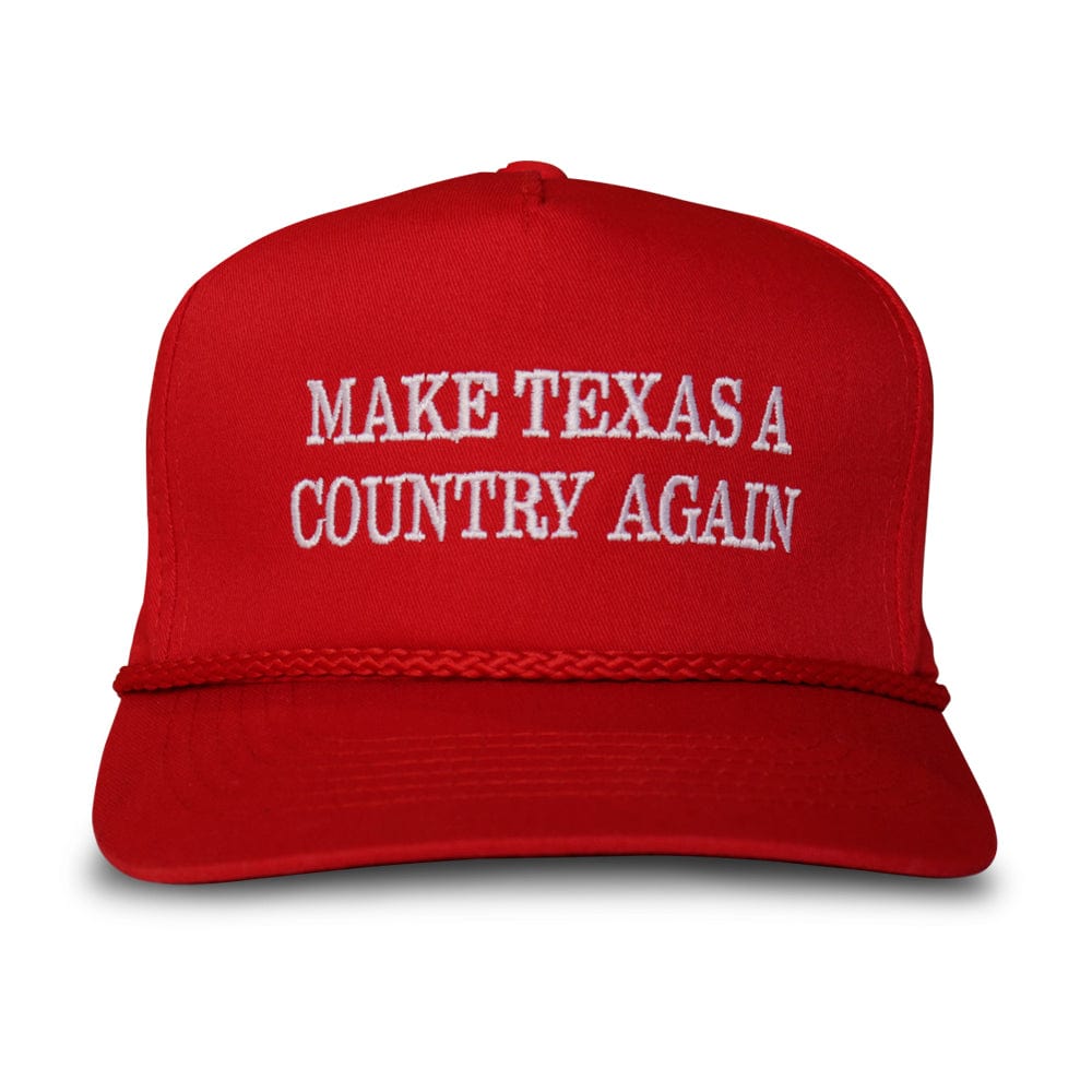 Make Texas A Country Again Hat - Classic Cloth Rope Cap - MATACA
