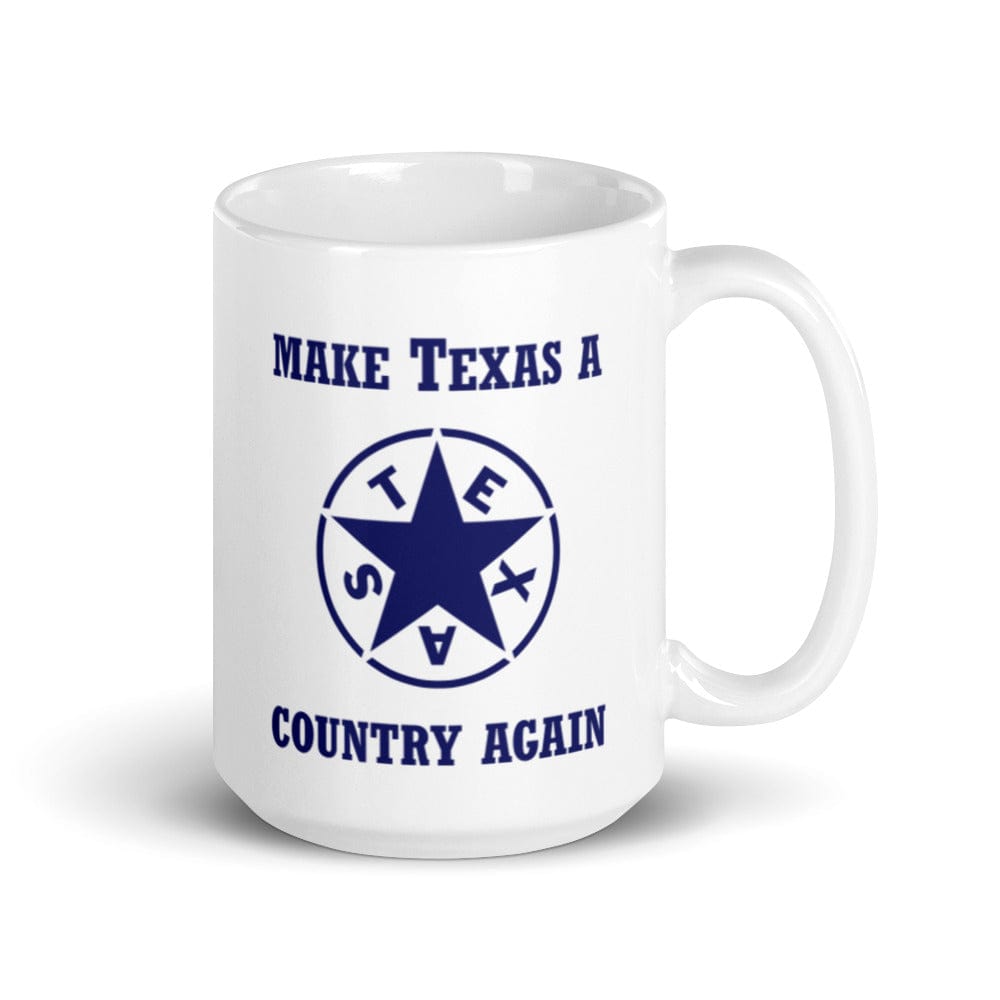 MATACA Mug Zavala Star Coffee Mug Lorenzo DeZavala Make Texas A Country Again Mug - Texas Coffee Mug