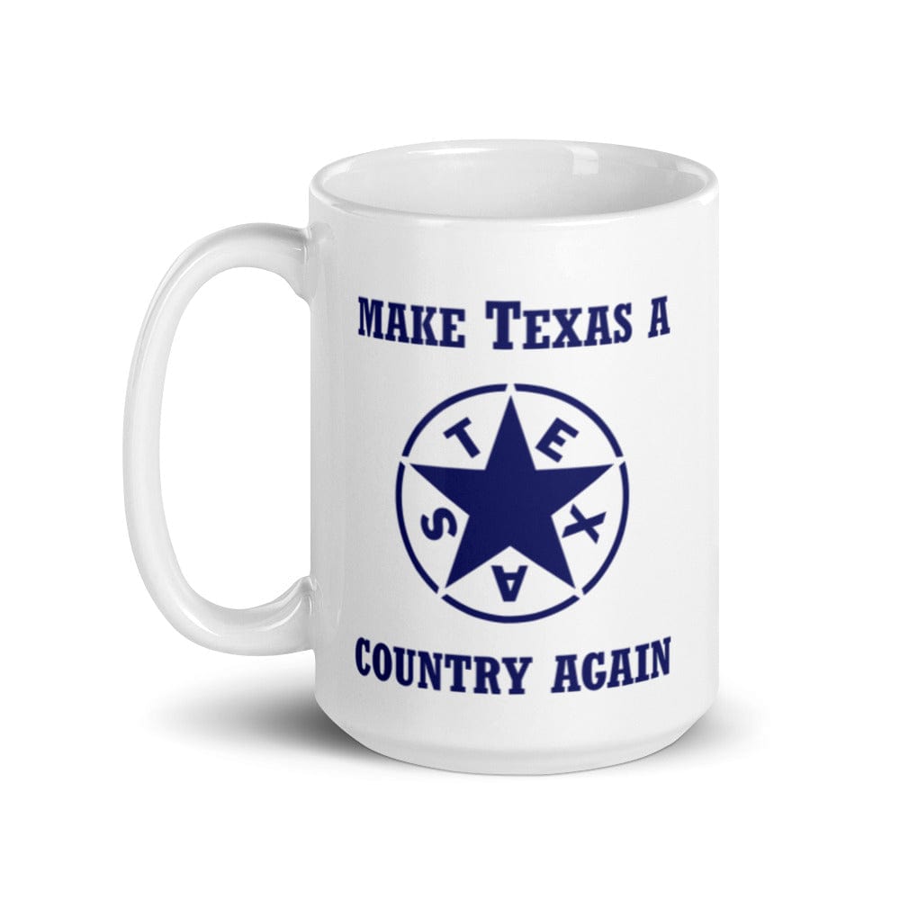 MATACA Mug Zavala Star Coffee Mug Lorenzo DeZavala Make Texas A Country Again Mug - Texas Coffee Mug