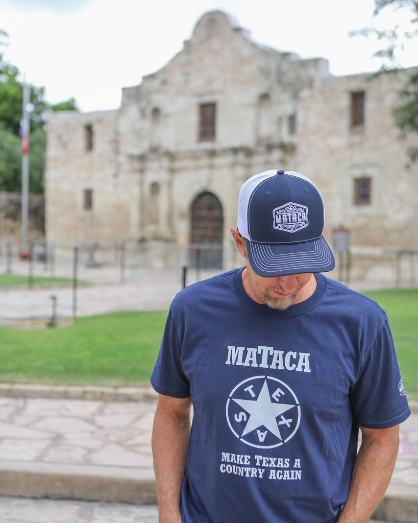 MATACA T-shirt MATACA Legacy Scroll MATACA Legacy Scroll T-Shirt | Make Texas A Country | Texas Freedom