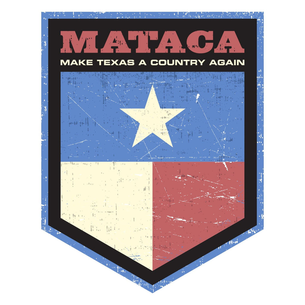 MATACA T-shirt MATACA Super Hero Shield MATACA Super Hero Shield | Make Texas A Country | Back the Blue | Blue Line