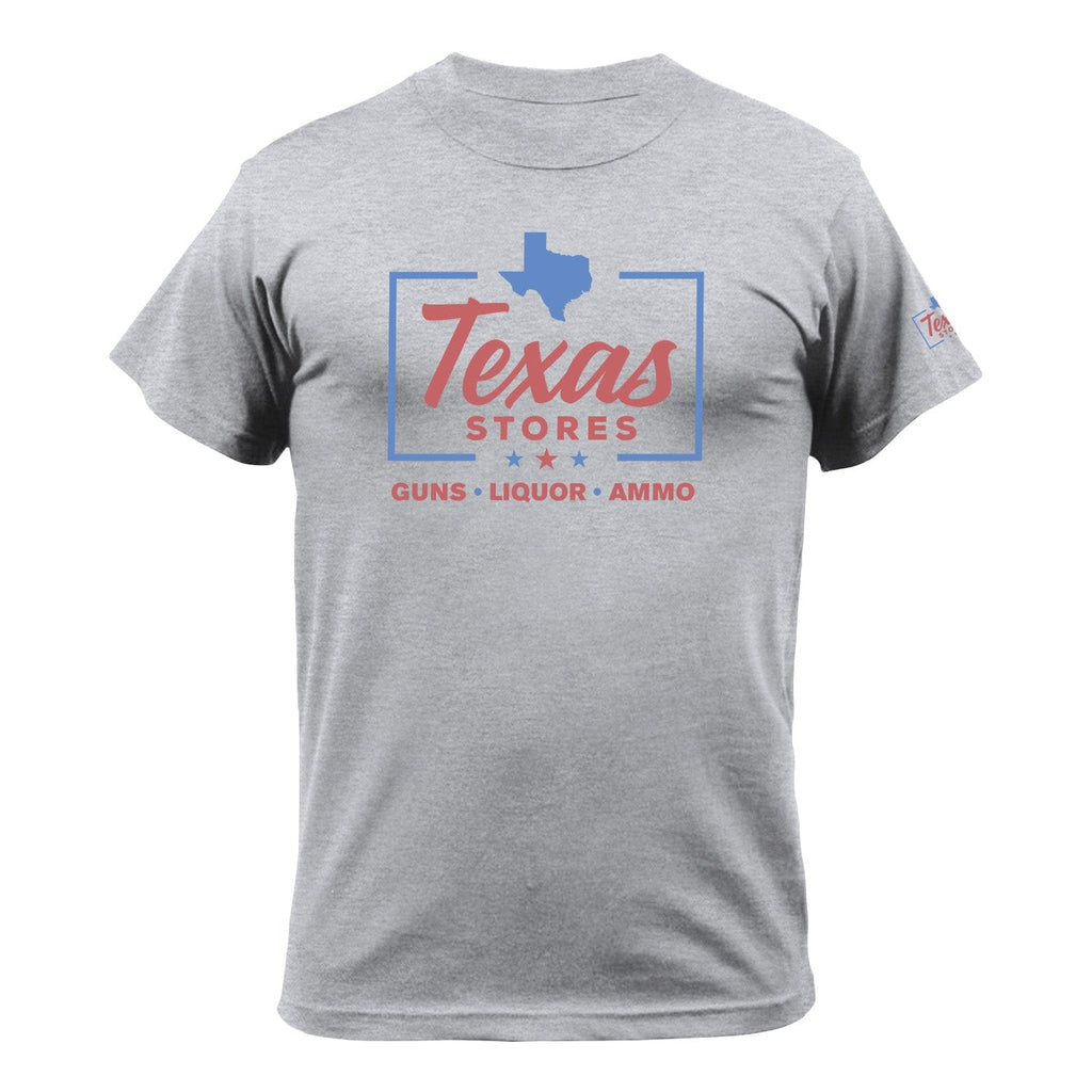 The Legendary Texas Stores T - Red Text - MATACA
